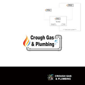 Diseño de Logo por Maden para Crough Gas & Plumbing | Diseño: #3817274