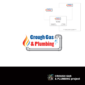 Diseño de Logo por Maden para Crough Gas & Plumbing | Diseño: #3819651
