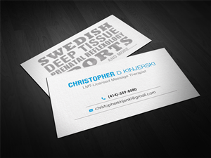 Visitenkarten-Design von FLEXIN für dieses Projekt | Design: #3787625