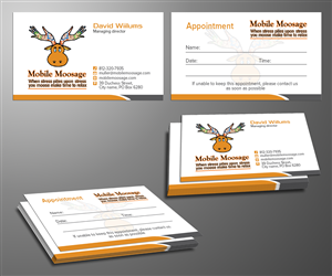 Business Card Design by kousik for Mobile Moosage | Design: #3788682