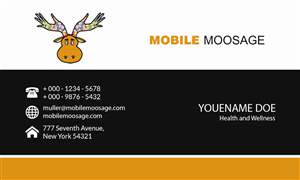 Business Card Design by handyriy for Mobile Moosage | Design #3787061