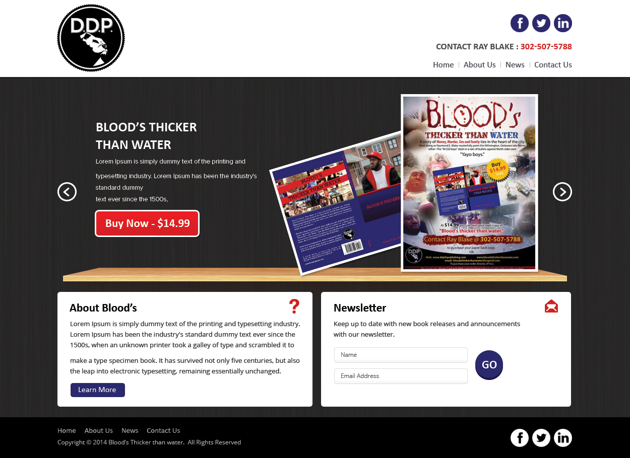 Diseño Web por Brajpal Freelance Website Designer para DDP | Diseño #3795148