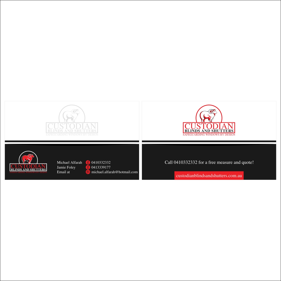 Business Card Design by Sart Armstrong for Zara889 Pty Ltd | Design #3800454