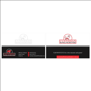 Visitenkarten-Design von Sart Armstrong für Zara889 Pty Ltd | Design #3800454