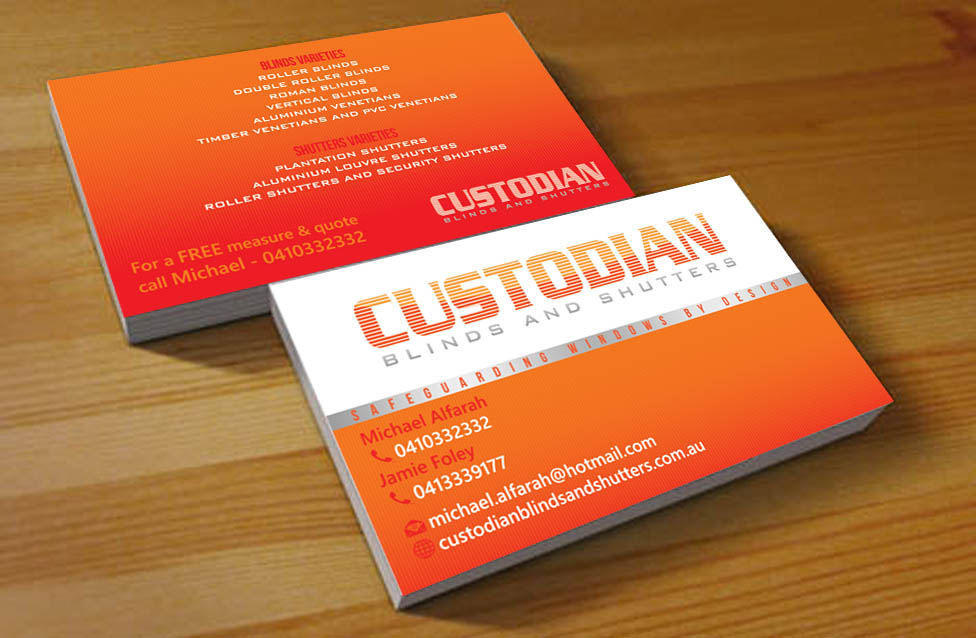Business Card Design by Hardcore Design for Zara889 Pty Ltd | Design #3808799