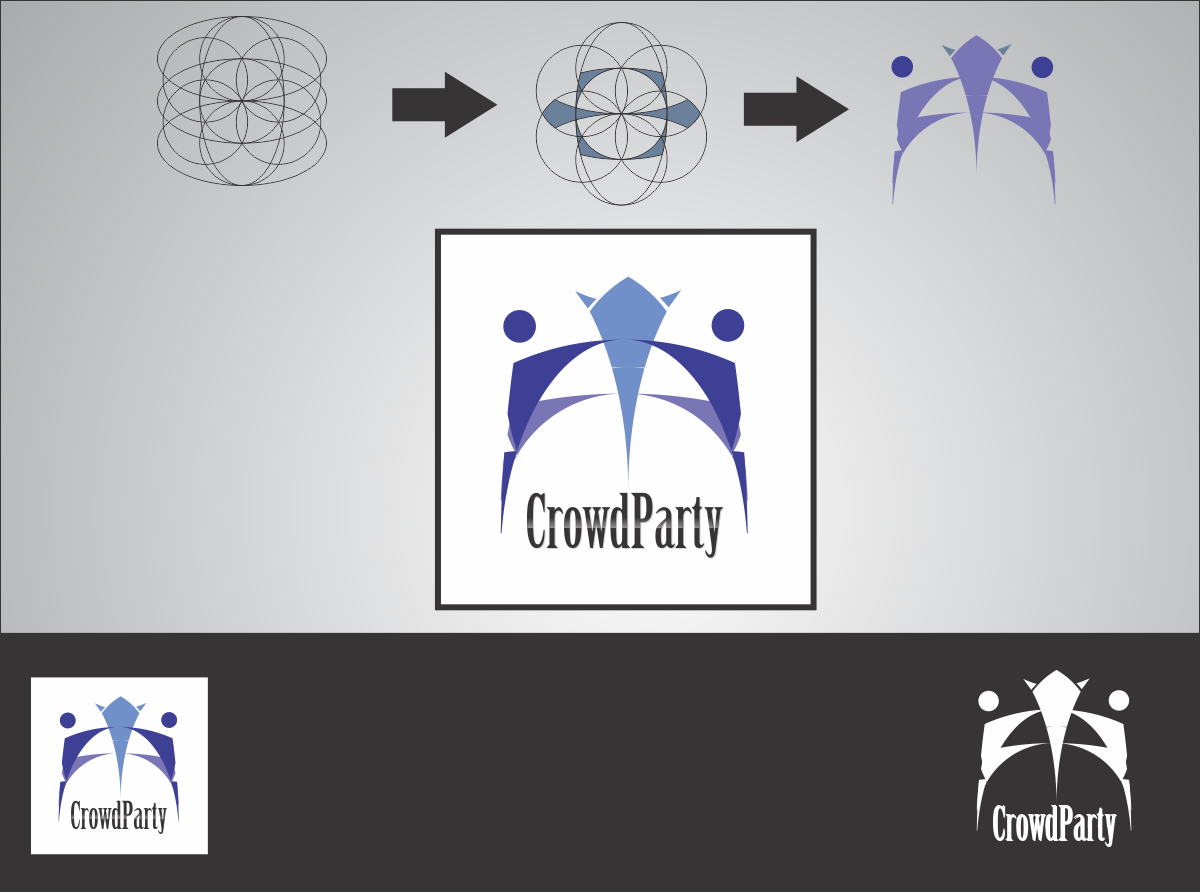 Logo Design by Angga Eka for CrowdParty | Design #3795593