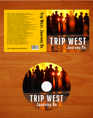 CD cover   title  "Trip West, Journey On