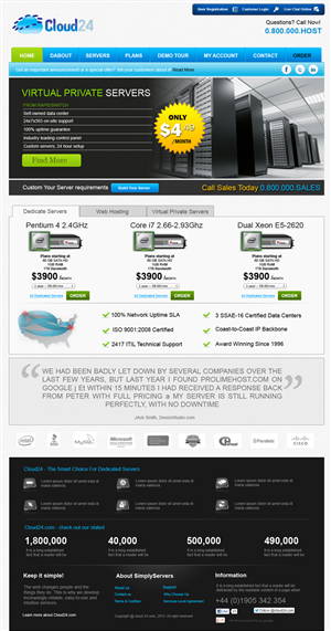 Web Design by Expert Designer for this project | Design: #1039026