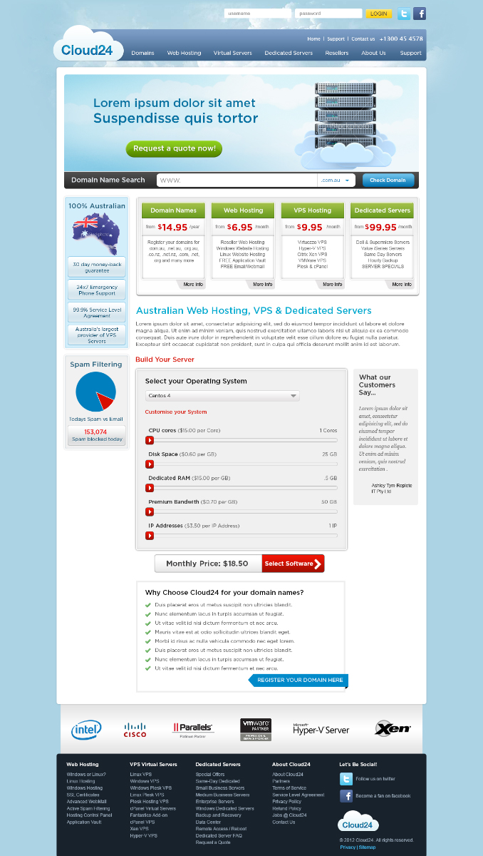 Web Design by Mayank Patel for this project | Design #1031796