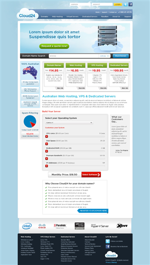 Web Design by Mayank Patel for this project | Design: #1031796