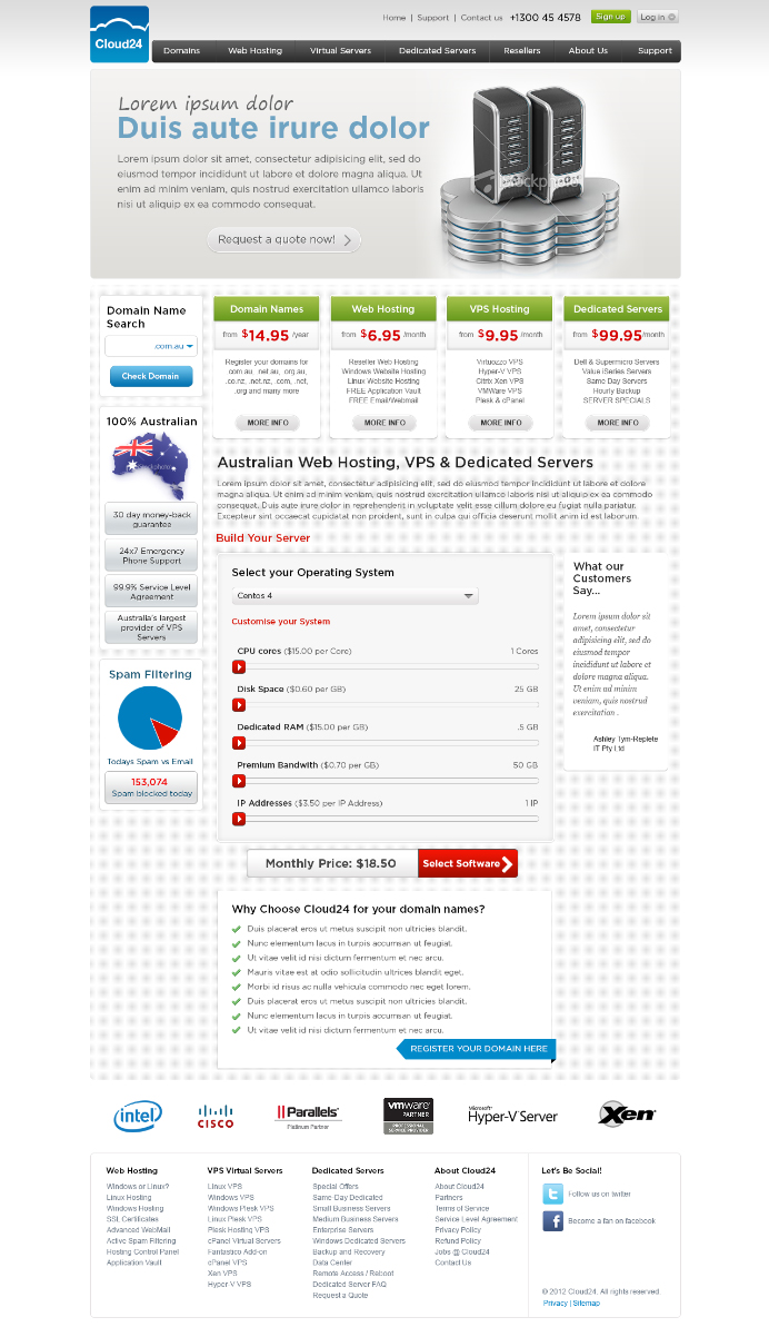 Web Design by Mayank Patel for this project | Design #1031797