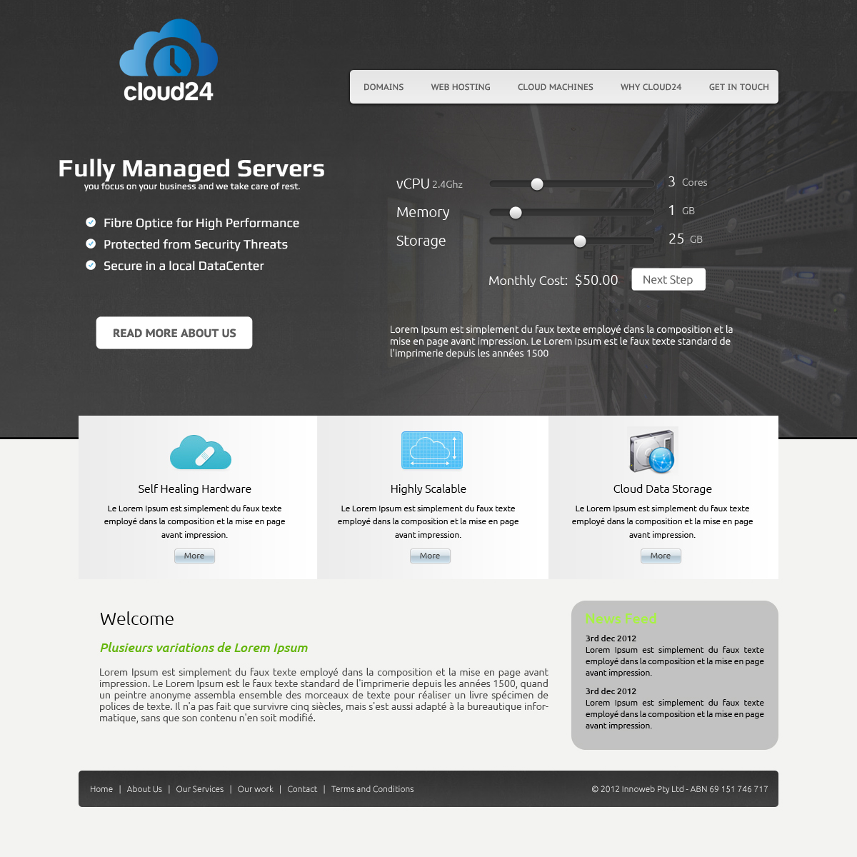 Web Design par OM pour ce projet | Design #1011581