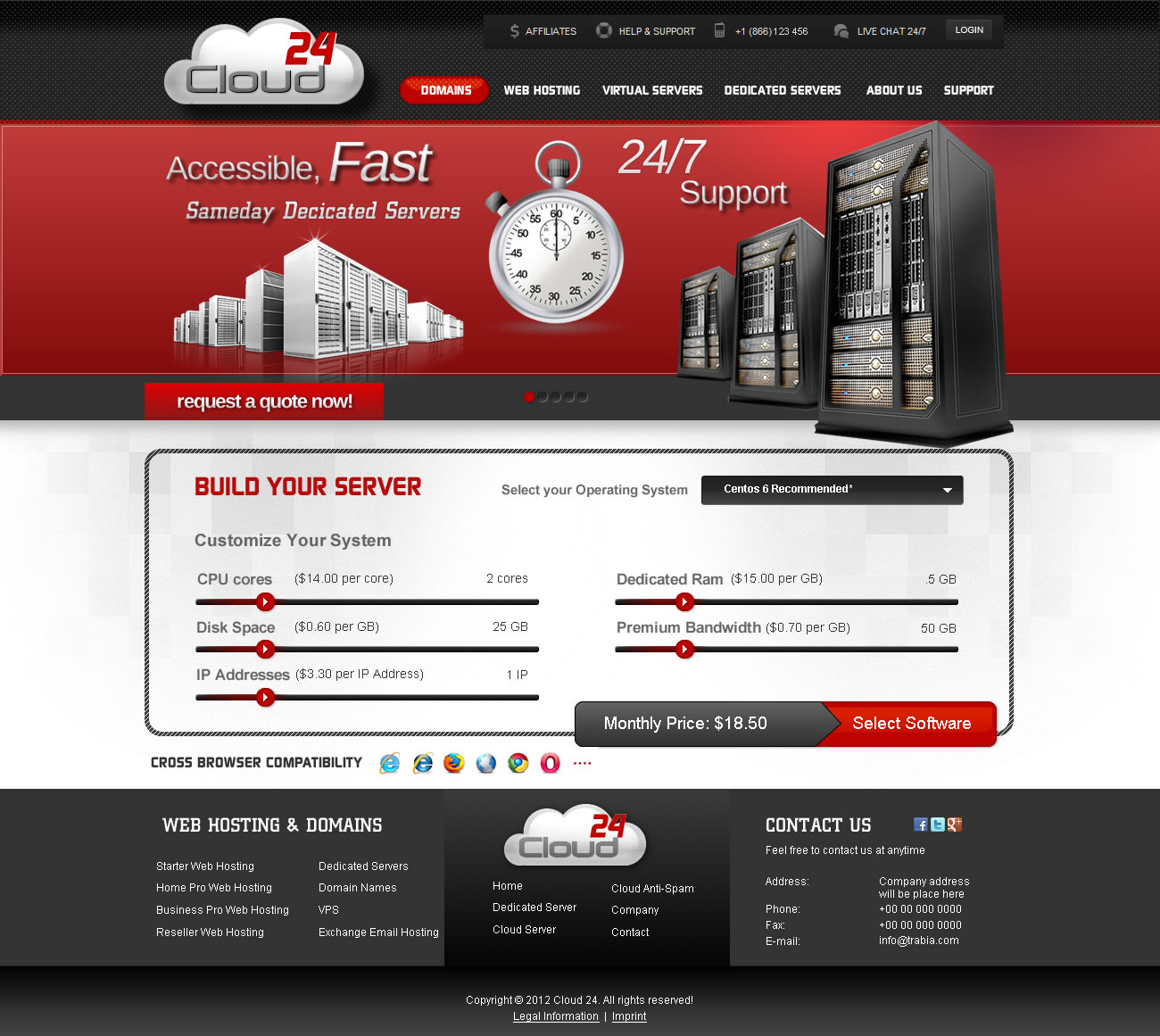 Web Design par TechWise pour ce projet | Design #1020763
