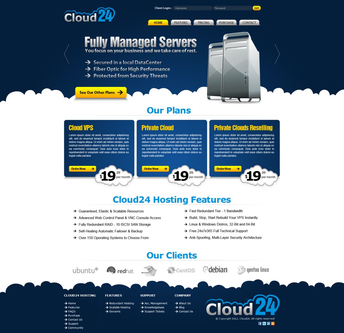Web Design by TechWise for this project | Design #1020786