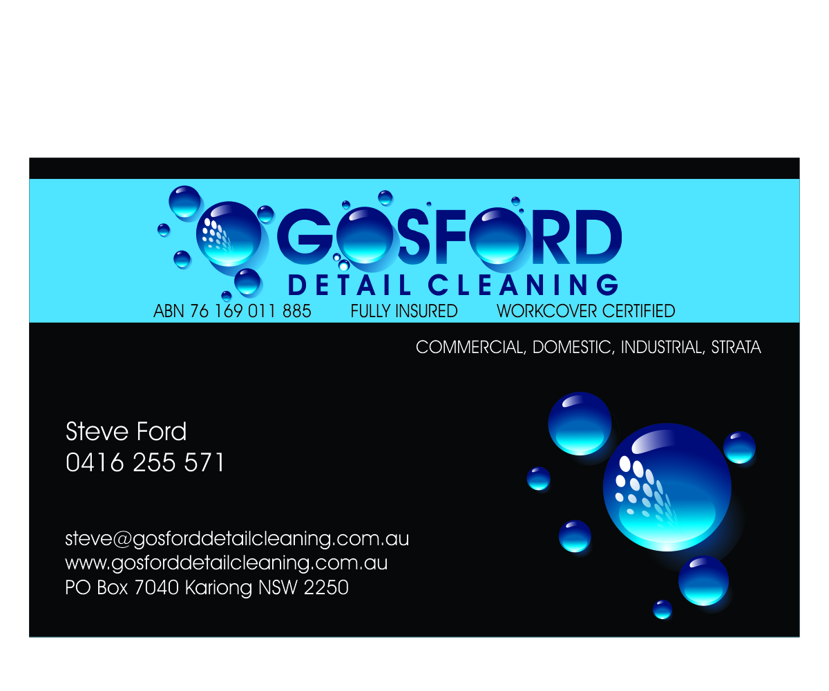 Logo Design by maxnik for Gosford Detail Cleaning | Design #3799129