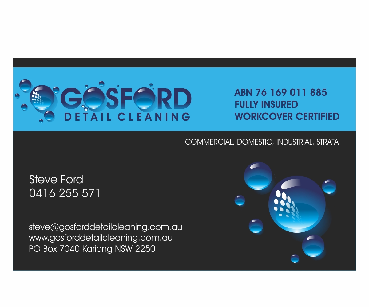Logo Design by maxnik for Gosford Detail Cleaning | Design #3799225