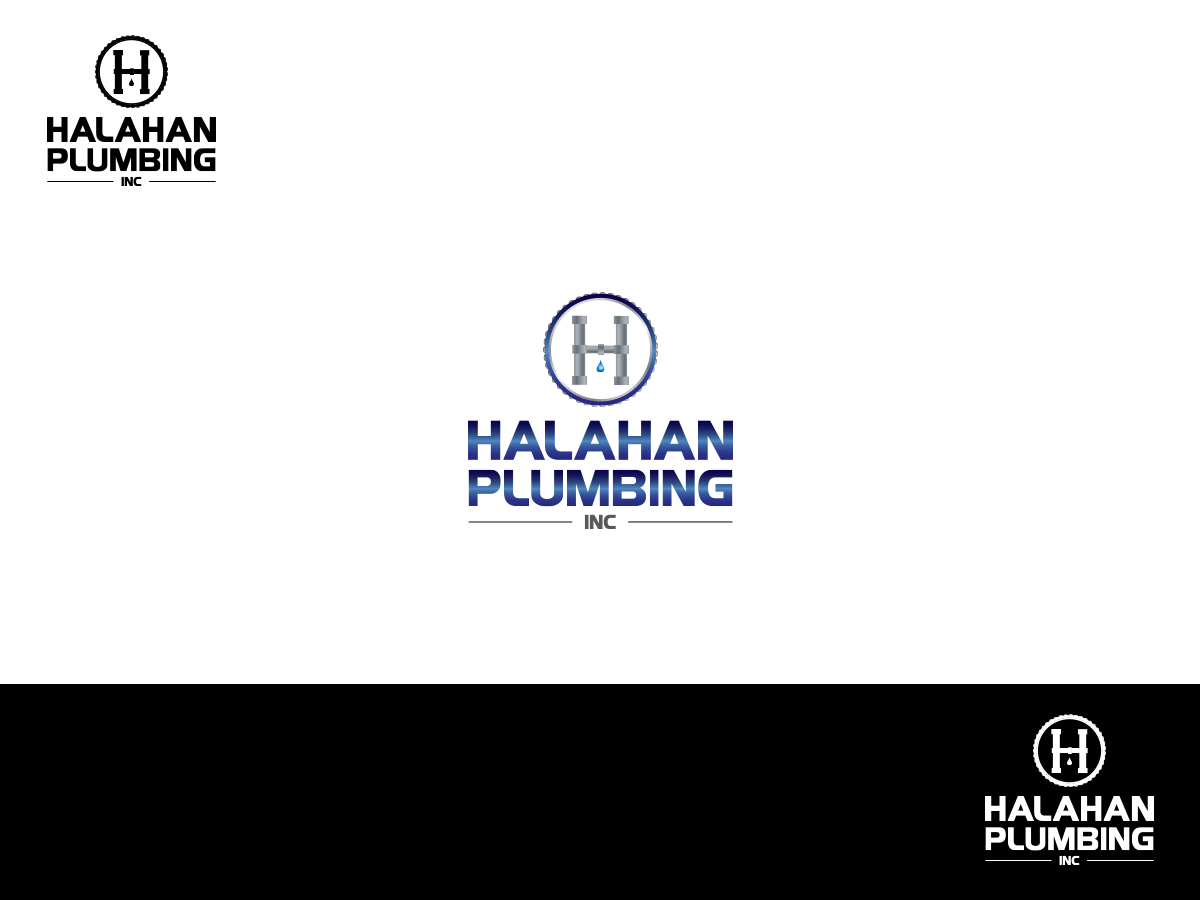 Logo Design by Thelonious Coltrane for HALAHAN PLUMBING INC | Design #3846602