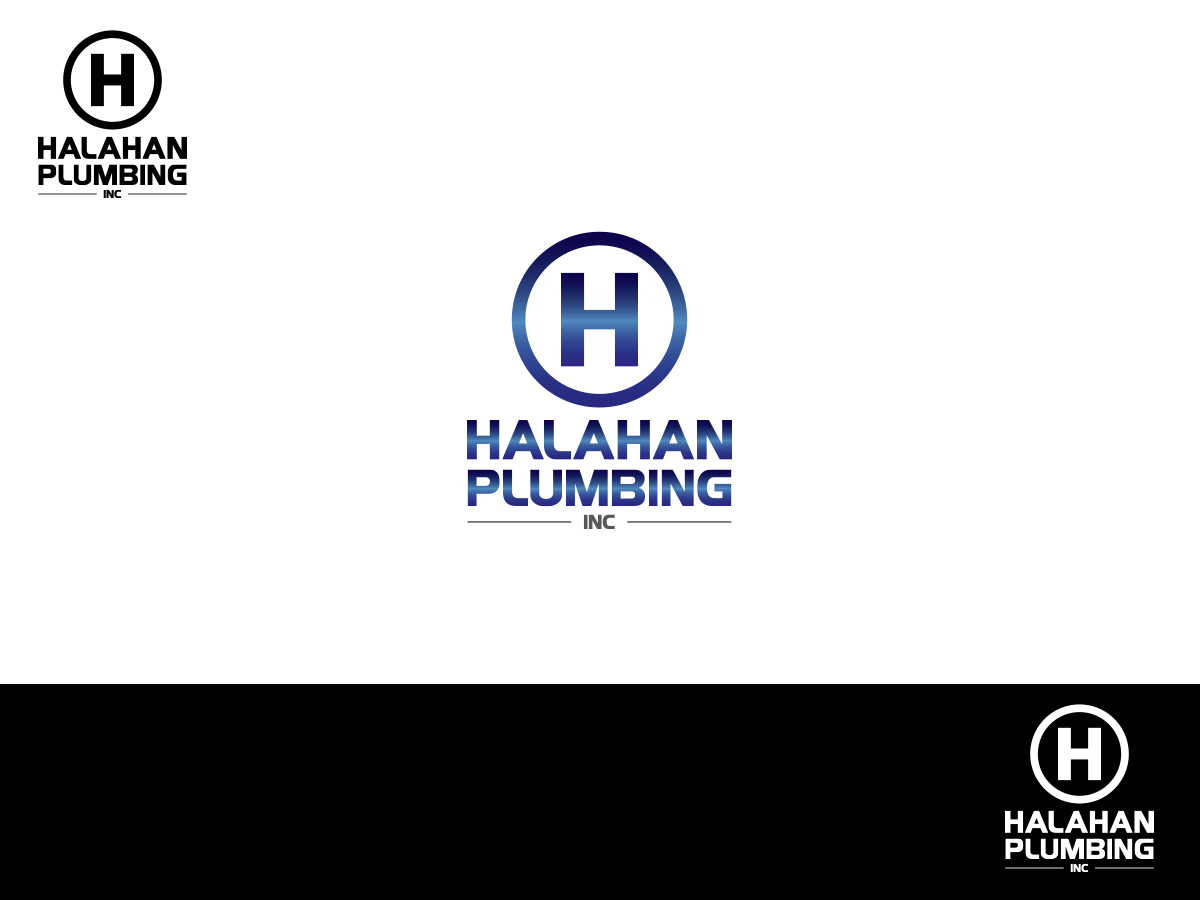 Logo Design by Thelonious Coltrane for HALAHAN PLUMBING INC | Design #3846718