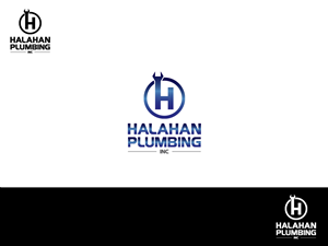 Logo Design by Thelonious Coltrane for HALAHAN PLUMBING INC | Design: #3846964