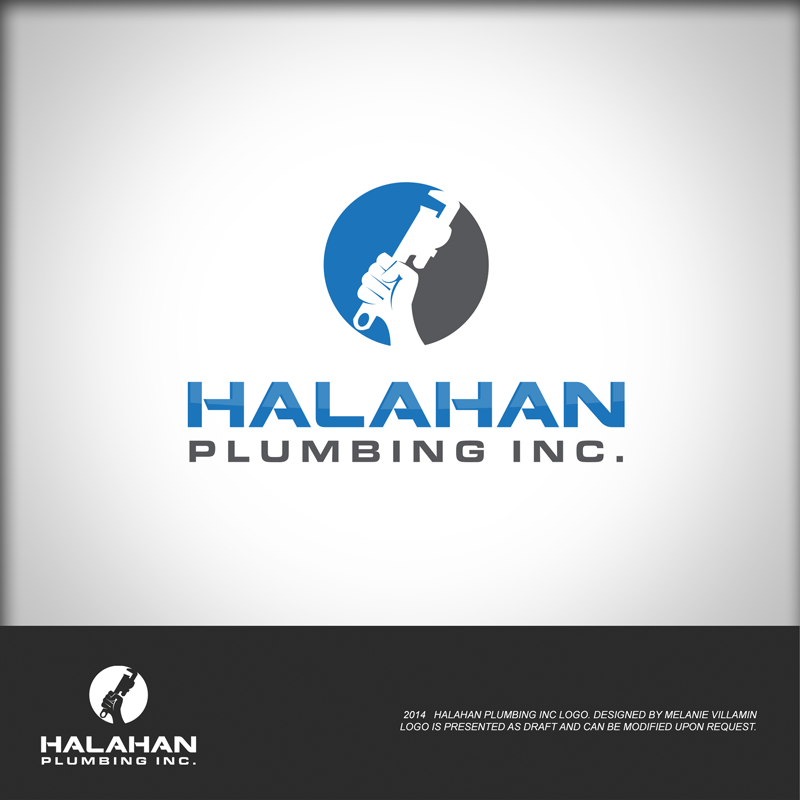 Logo Design by mvillamin for HALAHAN PLUMBING INC | Design #3801753