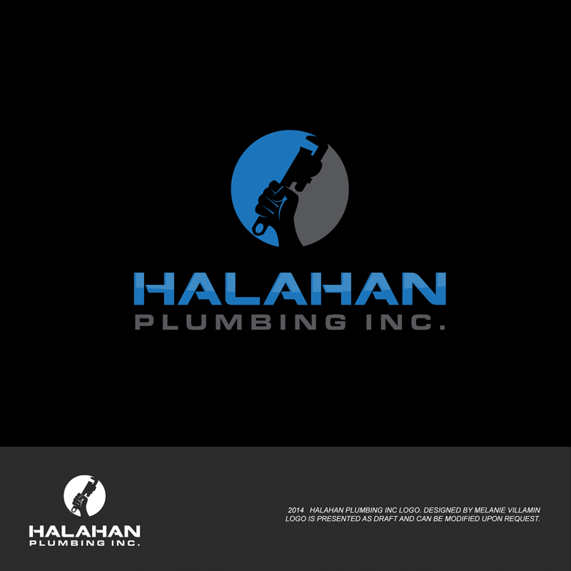 Logo Design by mvillamin for HALAHAN PLUMBING INC | Design #3801755