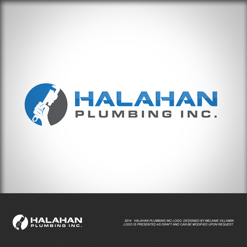 Logo Design by mvillamin for HALAHAN PLUMBING INC | Design #3801759