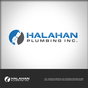Logo Design by mvillamin for HALAHAN PLUMBING INC | Design: #3801759