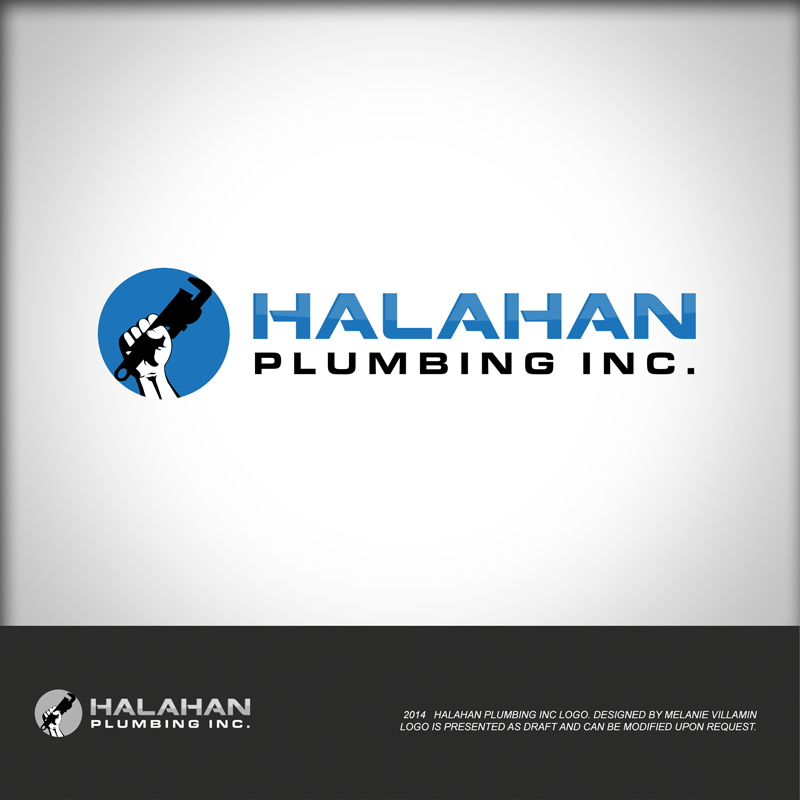 Logo Design by mvillamin for HALAHAN PLUMBING INC | Design #3811767