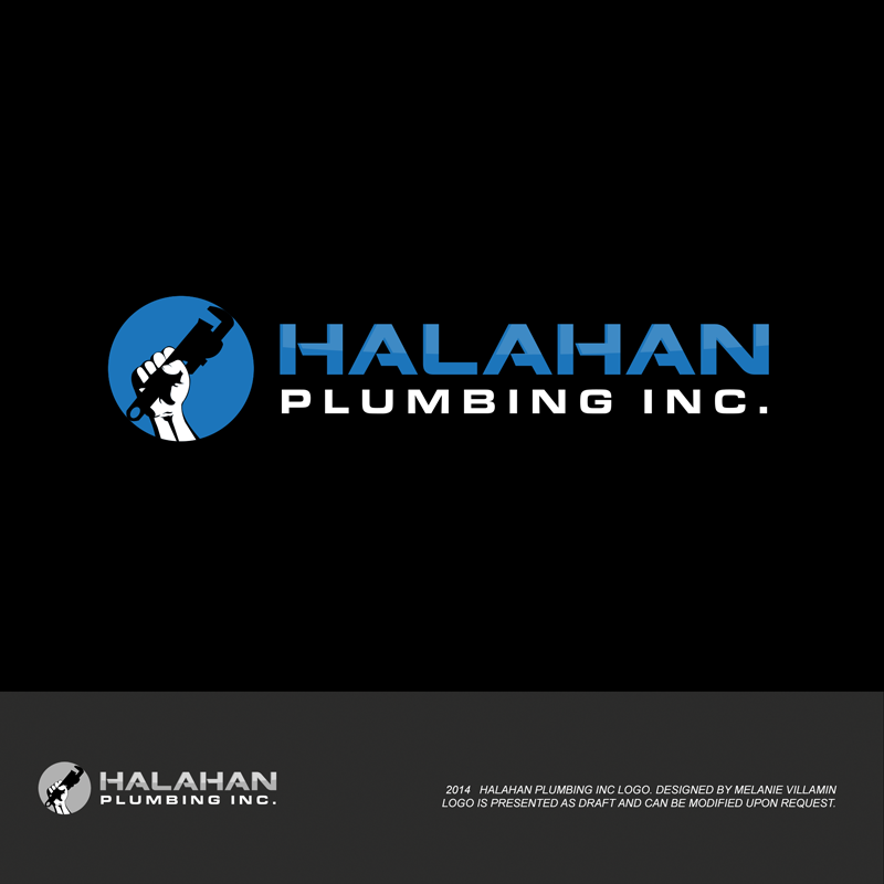 Logo Design by mvillamin for HALAHAN PLUMBING INC | Design #3811769