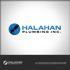 Logo Design by mvillamin for HALAHAN PLUMBING INC | Design: #3811771