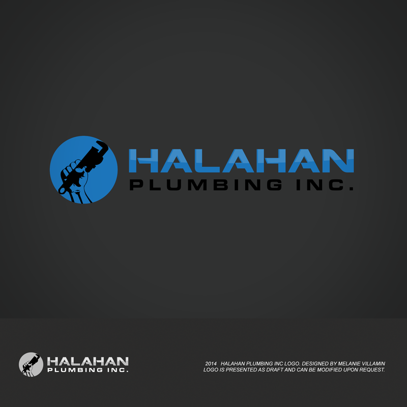 Logo Design by mvillamin for HALAHAN PLUMBING INC | Design #3811773