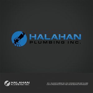 Logo Design by mvillamin for HALAHAN PLUMBING INC | Design: #3811773