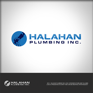 Logo Design by mvillamin for HALAHAN PLUMBING INC | Design: #3811778