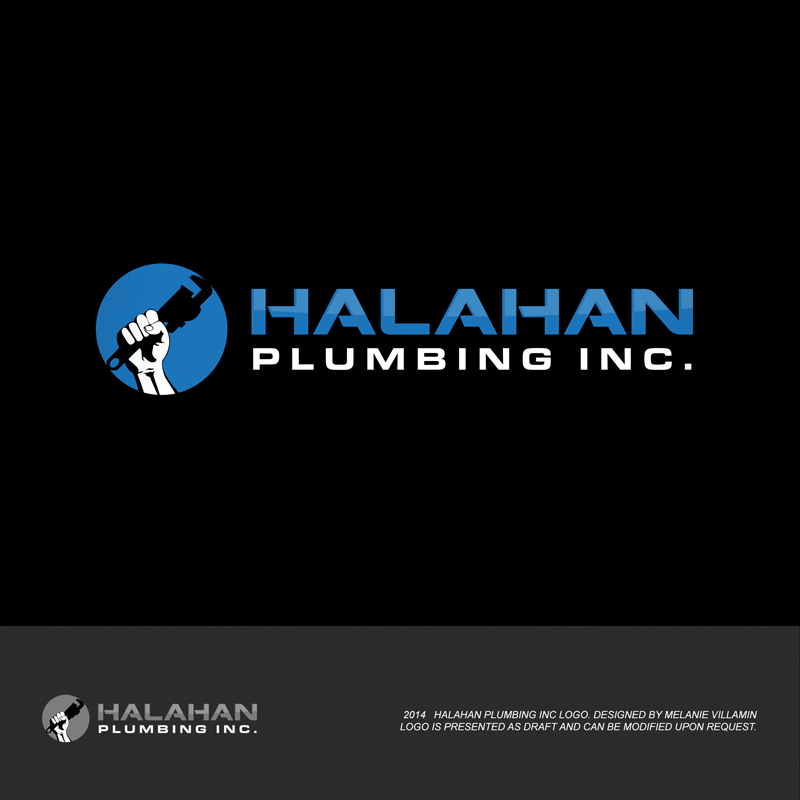 Logo Design by mvillamin for HALAHAN PLUMBING INC | Design #3819048