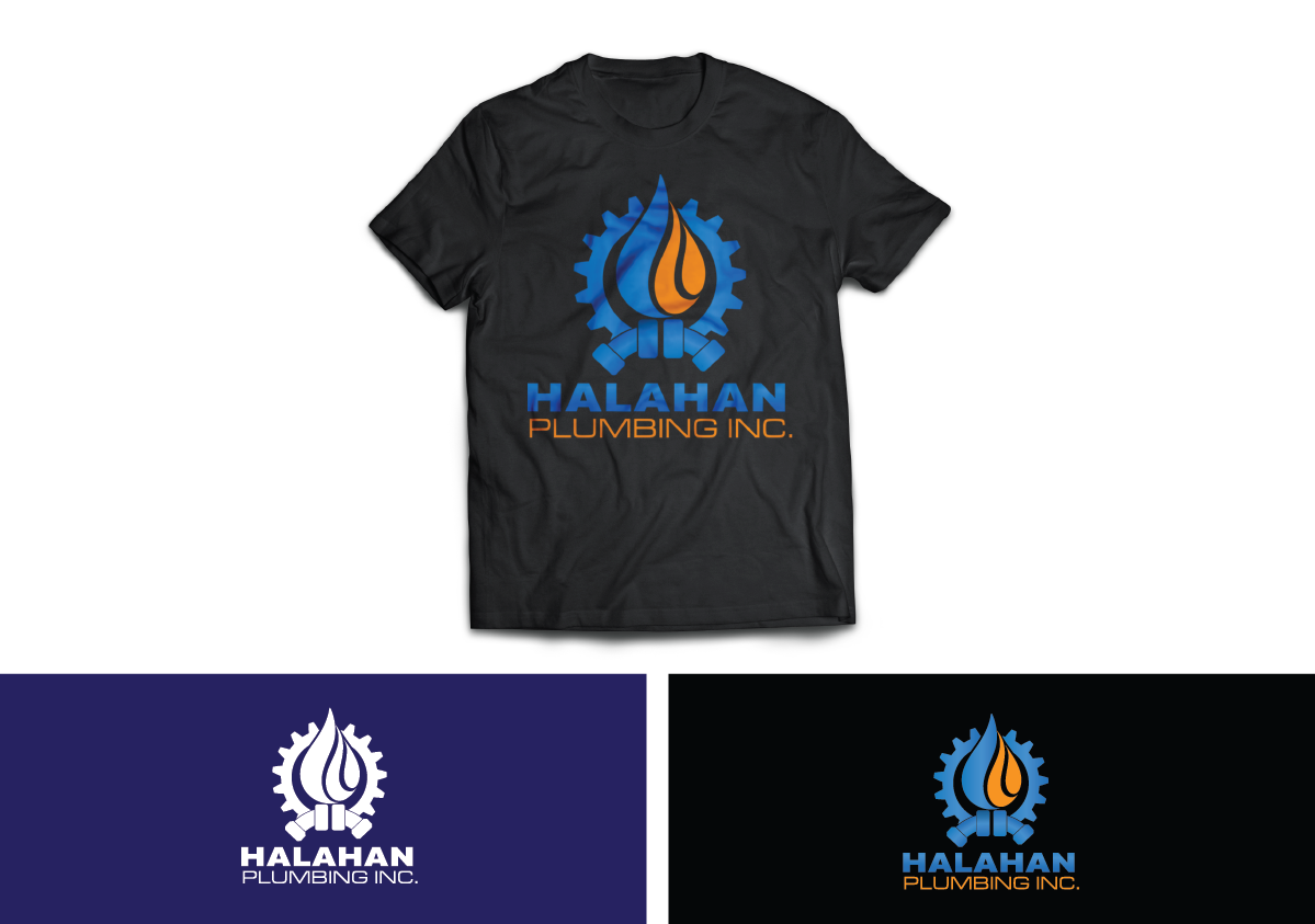 Logo Design by HarryGfx for HALAHAN PLUMBING INC | Design: #3788061