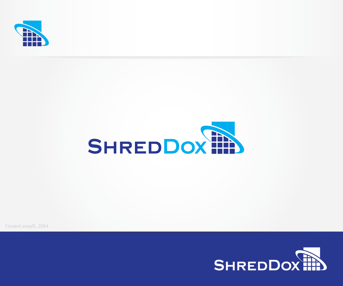 Logo Design by GreenLamp for Shred Dox | Design #3812318