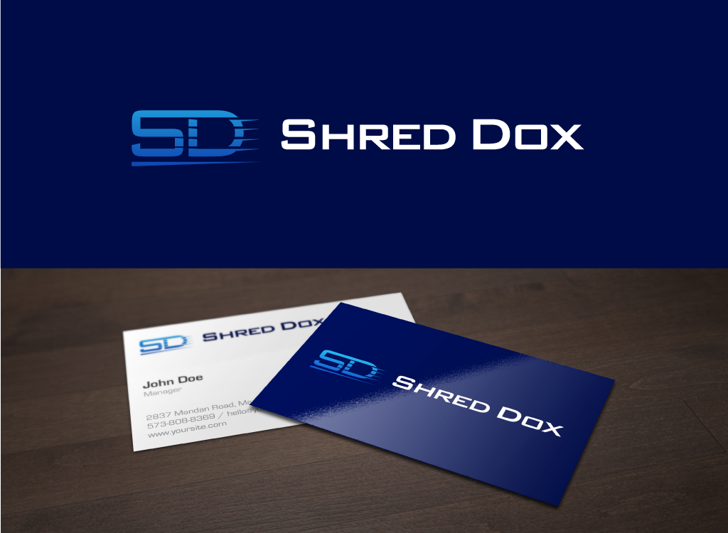 Logo Design by dynamo graphics for Shred Dox | Design #3811989