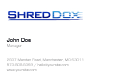 Logo Design by dynamo graphics for Shred Dox | Design #3849923
