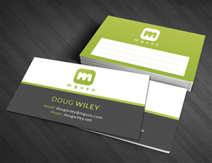 Business Card Design by  Artman for Mguso | Design: #3857365