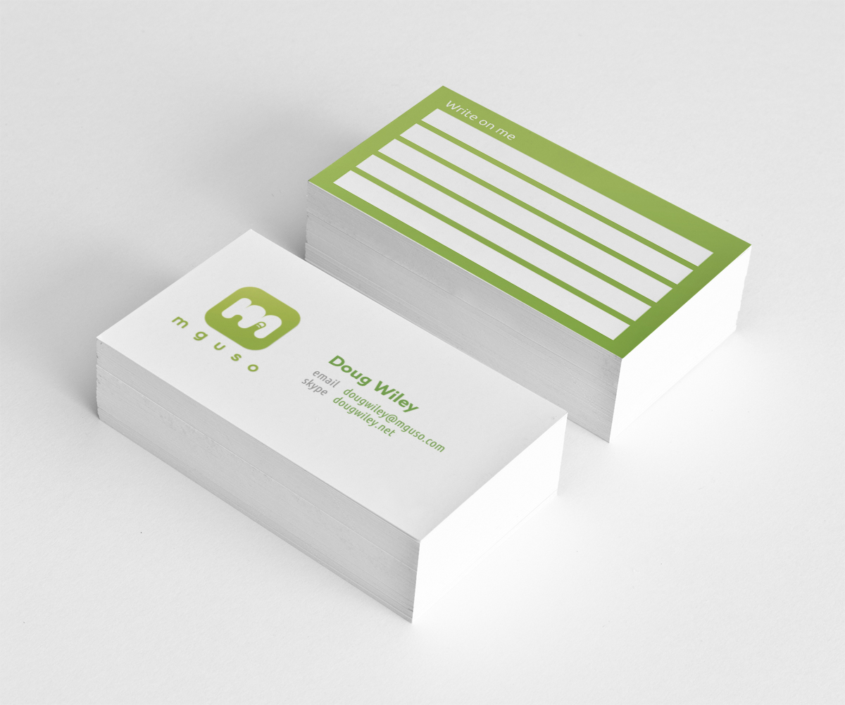 Business Card Design by INDIAN_Ashok for Mguso | Design #3792682
