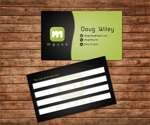 Design de Carte de Visite par Sagar More pour Mguso | Design : #3814454