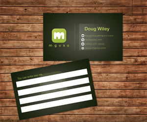 Design de Carte de Visite par Sagar More pour Mguso | Design : #3821285