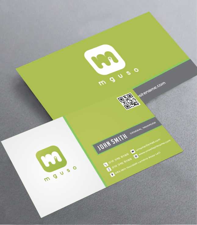 Diseño de Tarjeta de Presentación por AwsomeD para Mguso | Diseño #3815915