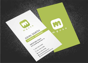 Design de Carte de Visite par AwsomeD pour Mguso | Design : #3815921