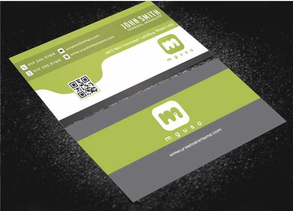 Business Card Design by AwsomeD for Mguso | Design #3815923
