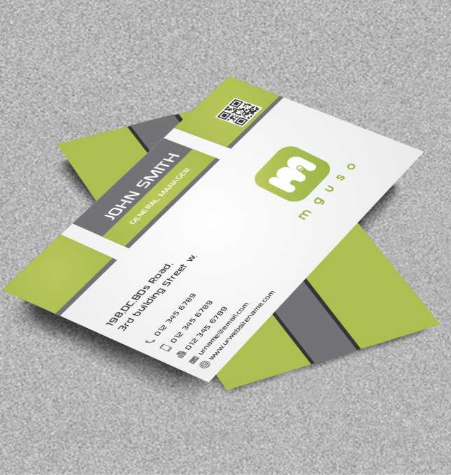 Diseño de Tarjeta de Presentación por AwsomeD para Mguso | Diseño #3815924