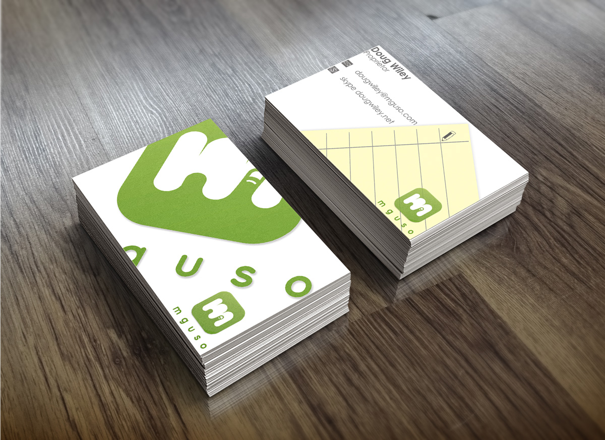Diseño de Tarjeta de Presentación por Artissan para Mguso | Diseño #3793768