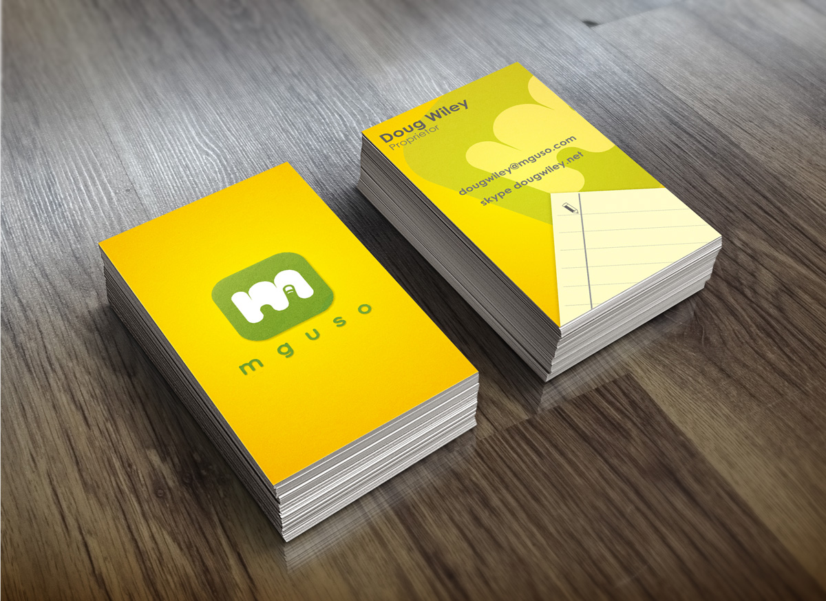 Business Card Design by Artissan for Mguso | Design #3793789