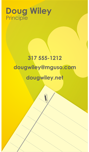 Business Card Design by Artissan for Mguso | Design: #3813129