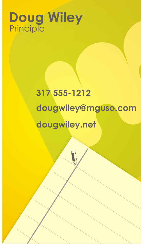 Business Card Design by Artissan for Mguso | Design #3813144